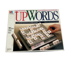 UpWords Cross Word Style Board Game 1988 Complete Up Words Milton Bradle... - $18.95
