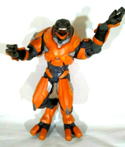 Halo Reach Orange Elite Officer Action Figure TMP McFarlane 2010 Microso... - $18.00