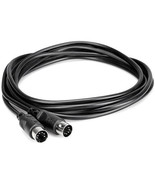 Hosa Technology MID-310 Standard MIDI Cable Male to MIDI Male Cable 10&#39; ... - £7.10 GBP
