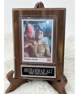 Muhammad Ali 1991 AW Sports #40 Bonus Card #3 The Greatest Wooden Wall P... - $20.99