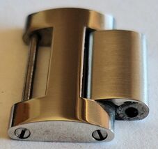 20MM STAINLESS HALF LINK FOR 42MM CARTIER BALLON BLEU BRACELET Polished ... - $36.00