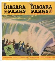 The Niagara Parks Brochure 35 Miles of Fairyland Bordering River &amp; Falls... - £29.59 GBP