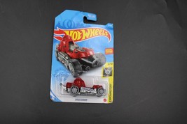 Hot Wheels #82 Experimotors 8/10 SPEED DRIVER Red/Steel w/Gray Wheels [NEW] - $1.98
