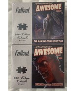 Fallout Astoundingly Awesome Tales Lot Of (2) 200 Piece Puzzle #8 &amp; #13 ... - $27.88