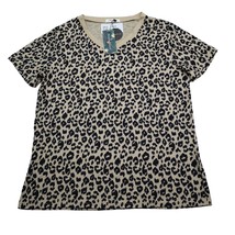 Blooming Jelly Shirt Womens M Multicolor V Neck Short Sleeve Lightweight... - $28.59