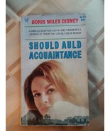 Should Auld Acquaintance - Doris Miles Disney (Gothic, Suspense, Mystery) - £8.84 GBP