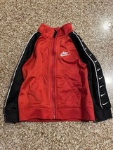 Nike Jacket Windbreaker Toddlers 18M 80-86cm Full Zip Pocketed - £14.78 GBP