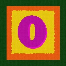 Pepita Needlepoint kit: The Letter O, 7&quot; x 7&quot; - £40.09 GBP+