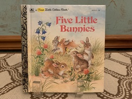 A First Little Golden Book Five Little Bunnies by Linda Hayward (1985) - £4.75 GBP