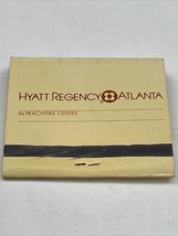 Matchbook Cover  Hyatt Regency  Atlanta  In Peachtree Center   Unstruck ... - $230.57 MXN