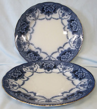 Ford &amp; Sons Flow Blue Douglas Lunch Plate set of 2 - £16.24 GBP