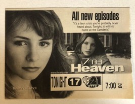 7th Heaven Tv Guide Print Ad Jessica Biel Beverly Mitchell The WB TPA21 - £4.45 GBP