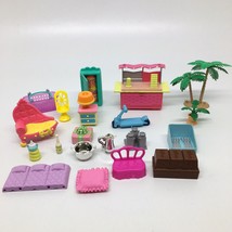 Mixed Lot of Small Doll Furniture and Trees- Dora the Explorer - LPS - Shopkins - $12.41