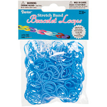 Stretch Band Bracelet Loops with S Clips Light Blue - $324.87 MXN