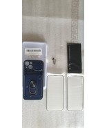 Blue Kickstand Protection Case for iPhone 13 With Screen Protectors (2-P... - $12.55 CAD
