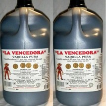 2 X La Vencedora 1 Gallon Pure Mexican Vanilla Vainilla Extract From Mexico - £70.75 GBP
