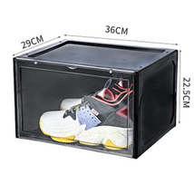 Shoe Box Storage Box Sneakers Anti-oxidation Shoe Cabinet Transparent - £36.07 GBP