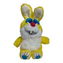 Vtg 1983 Spearhead Industries Stuffed Animal Plush Yellow Bunny Rabbit Poppet - £8.92 GBP