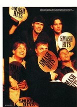 Take That teen magazine pinup clipping Smash Hits 90&#39;s Bravo boyband - $5.00