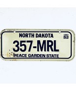 1983 United States North Dakota Cereal Box Bicycle License Plate 357-MRL - €10,31 EUR