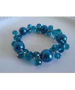 New Sodalite Stretchy Deep Blue Sea Bracelet - Women&#39;s Fashion Accessory 7&quot; - £4.70 GBP