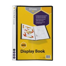 Marbig Display Book A3 Black (20 pages) - $28.83