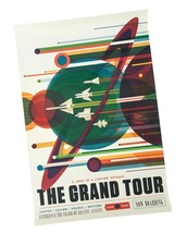 Loot Crate Dx Nasa Grand Tour Rolled Poster - 18&quot; X 12&quot; - £5.44 GBP