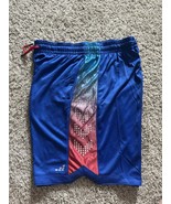 NWOT BCG MEN&#39;S BLUE ATHLETIC MESH SHORTS SIZE 2XL GYM Training Elastic W... - $20.41 CAD
