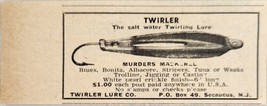 1949 Print Ad Twirler Saltwater Fishing Lures for Mackeral Secaucus,New Jersey - £5.08 GBP