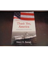 THANK YOU, AMERICA AUTOBIOGRAPHY OF A NAVAL CAREER FREE SHIPPING - €16,27 EUR