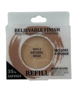 Believable Finish Powder Foundation Refill SR412 Natural Beige - $9.85