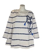 Weekends by Chicos Womens Size XL 16 3 Shirt Chain Link Design Nautical ... - $284.20 MXN