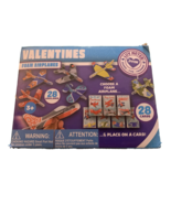 JOYIN 28 Pack Valentines Day Foam Airplanes &amp; Cards - Classroom pack - $9.78
