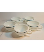 5 Pyreex Tableware Coffee Cups by Corning 701-5 - $61.02 CAD