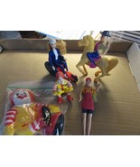 McDonalds Happy Meal Toys Ronald Ty Beanie Sitting Ronald Mattel Barbies... - $14.80