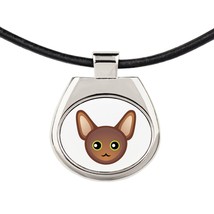 A necklace with a Oriental cat. A new collection with the cute Art-Dog cat - £11.63 GBP
