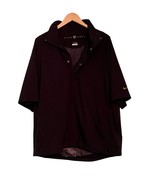 Nike Golf Jacket Large Black NikeFit Storm 1/4 Zip Windbreaker Short Sle... - $295.25 MXN