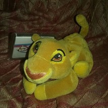 Disney Lion King Bean Bag Plush~SIMBA~Cub~8&quot;~RARE HTF~Movie Collectible~Mint - £30.78 GBP