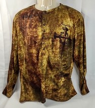 Forgiven Religious Cross Lightweight Long Sleeve Shirt Size XL - $14.24