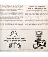 1954 BP Super Anglo Iranian Gas &amp; Oil Advertisement Autocar Automobilia ... - $741.67 MXN