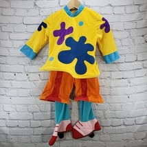 Vtg Disney Store Y2K Jojo The Clown Costume Yellow Size XXS Disney Direct No Hat - £15.81 GBP