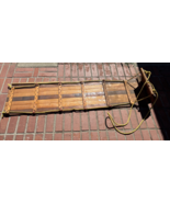 Vintage  Wooden Toboggan Sled – 6ft - $9,006.13 MXN