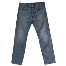 Levi’s 502 Slim Taper Jeans — Distressed Knee, Mid Wash Denim 34x31 - $34.60