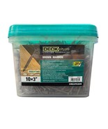 Deck Plus 49010 #10 x 3-in Wood to wood Deck Screws Brown 1550 Per Box H... - $2,187.57 MXN