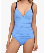 Tommy Bahama Womens V-Neck One-Piece Swimsuit Size 12 Blue - €24,81 EUR