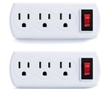 Uninex PS29UB Grounded Triple Plug Outlet On/Off Power Switch, ETL Liste... - $33.99