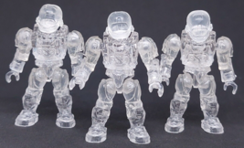 Mega Bloks Construx HALO Active Camo Armor Spartan Eva Clear Transparent Lot 3 - £10.84 GBP