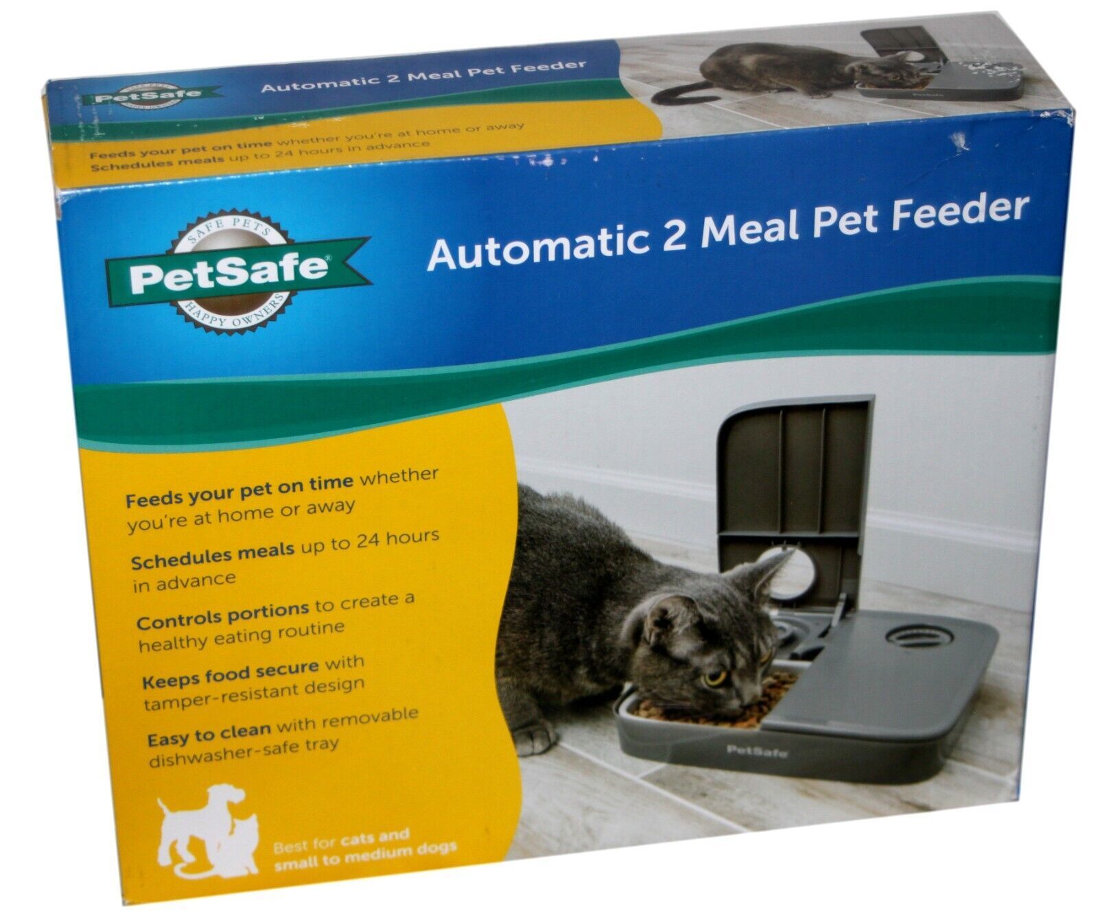 PetSafe Automatic 2 Meal (1.5 cups per meal) Pet Feeder Analog Timer PFD00-17004 - $28.45