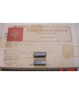 1  NOS TI&#39;s SN74LS93N 4 Bit Binary counter IC 4 P14 Dip, - $62.45 MXN