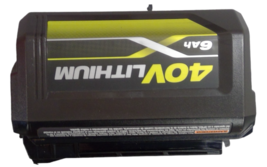 OPEN BOX - Ryobi OP40602VNM 40v 6Ah Lithium Battery High Performance - $119.99